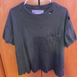 distressed tee by chelsea deboer